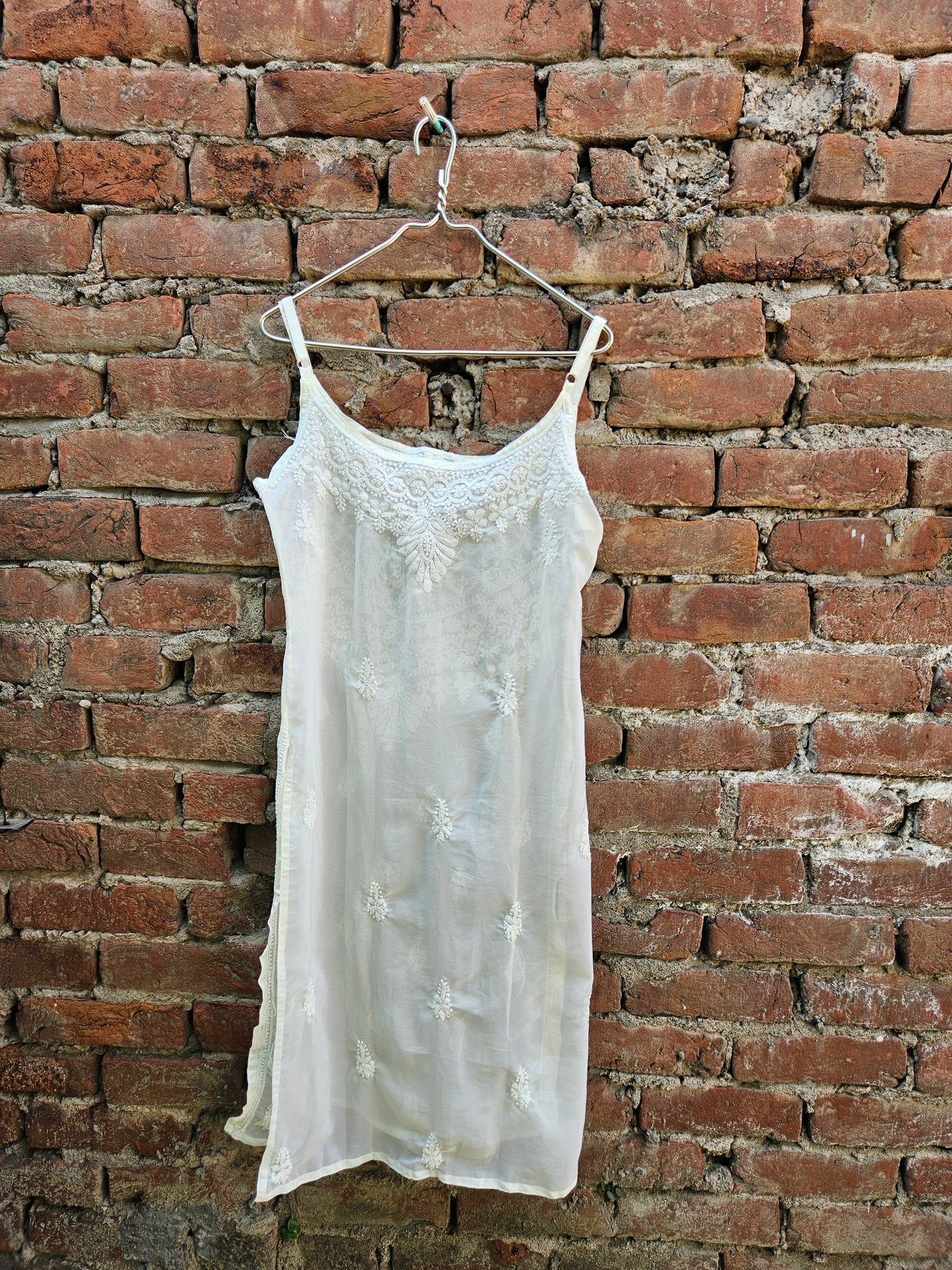 Strappy chikan kurtis