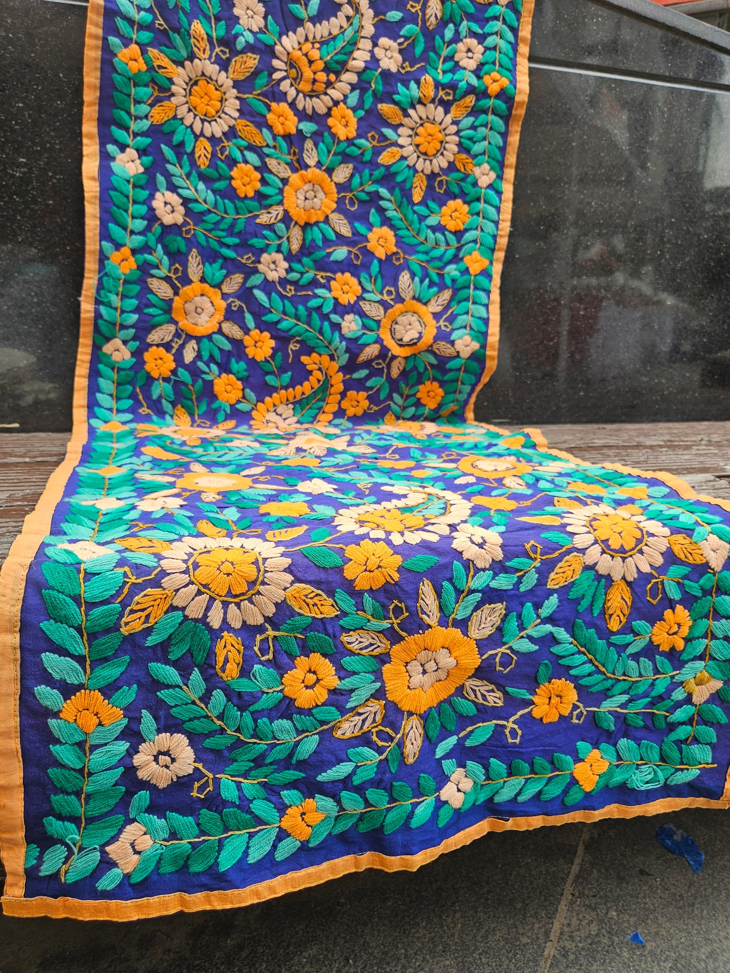 Phulkari stole