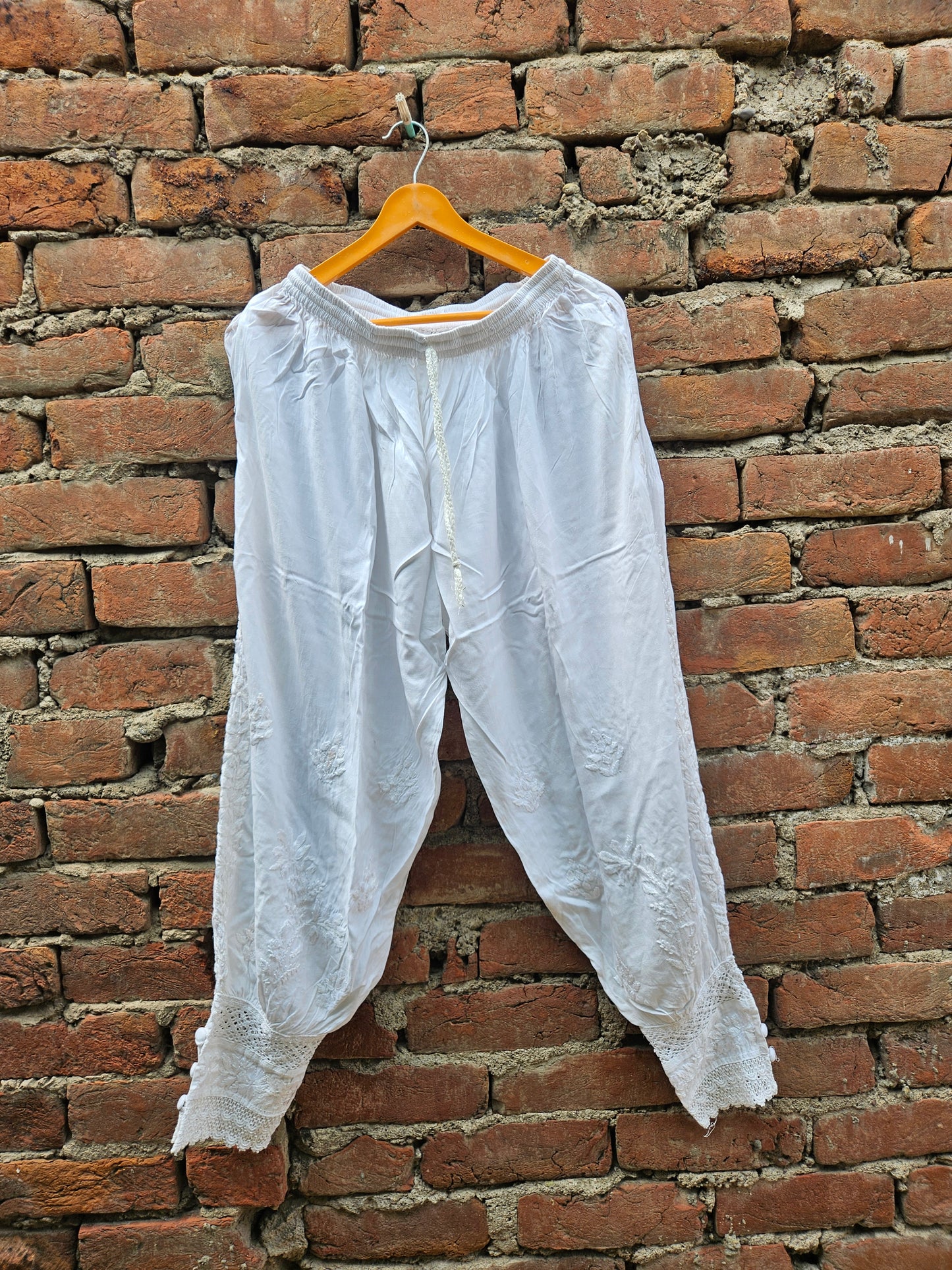 Afghani chikan pants