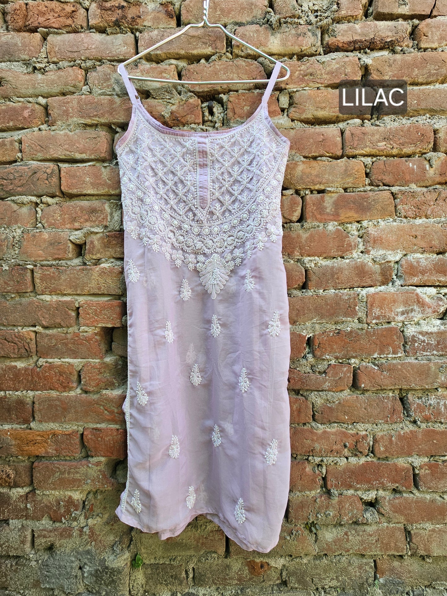 Strappy chikan kurtis
