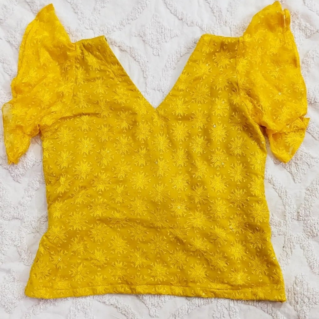 Phulkari Butterfly Top
