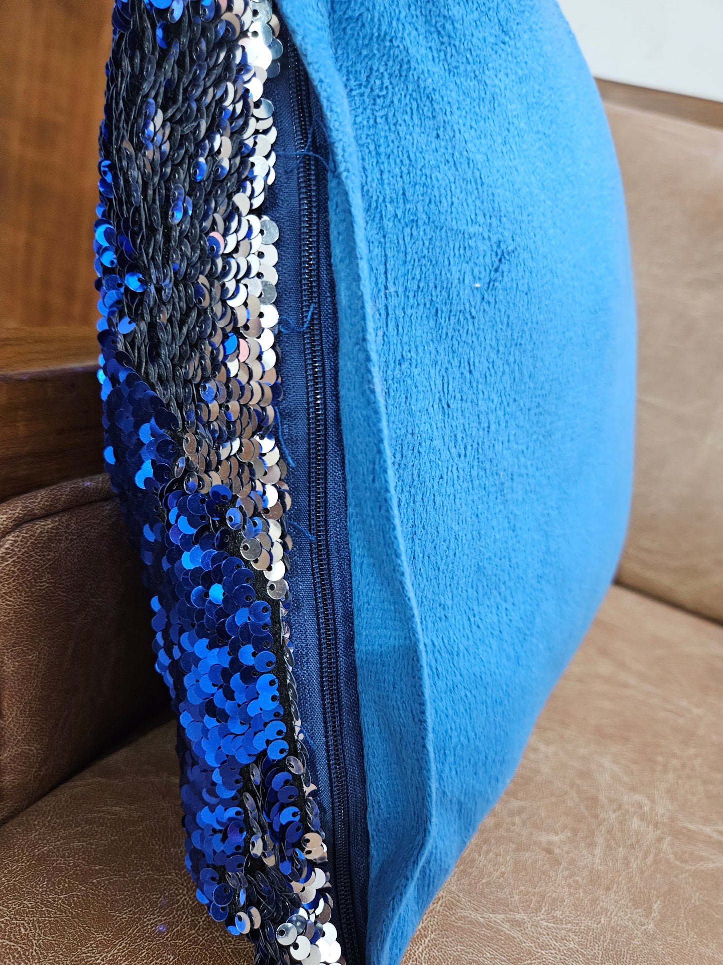 Set of 5 Sequin cushion covers