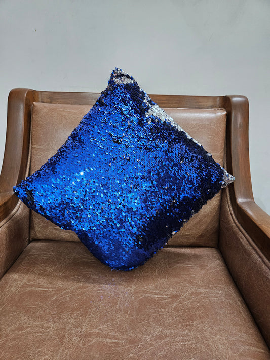 Set of 5 Sequin cushion covers
