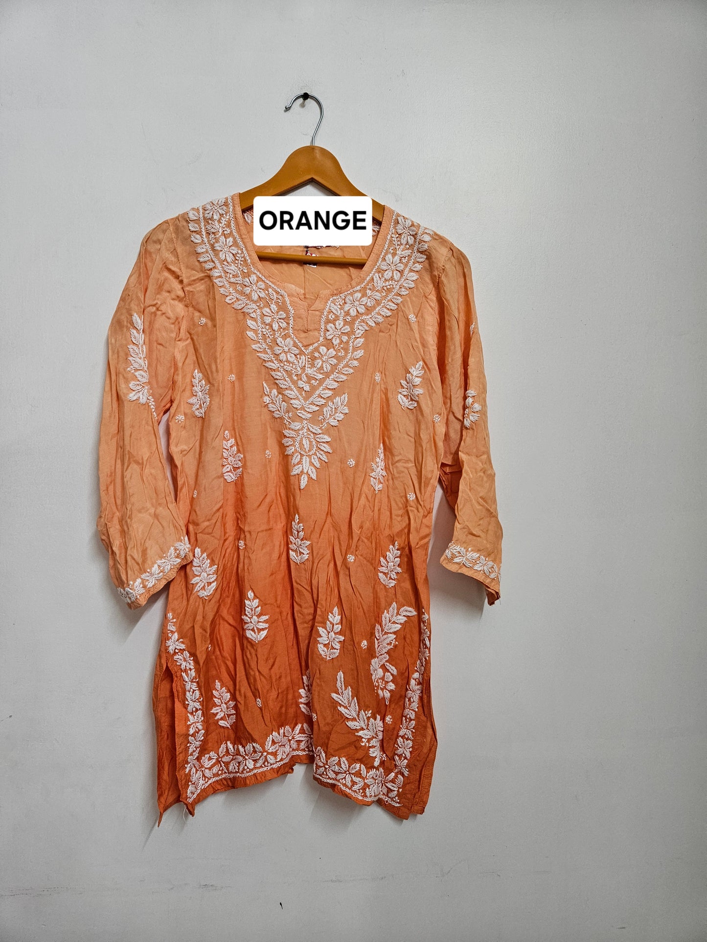 Muslin ombre kurta
