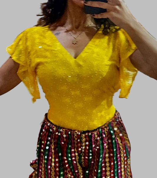 Phulkari Butterfly Top