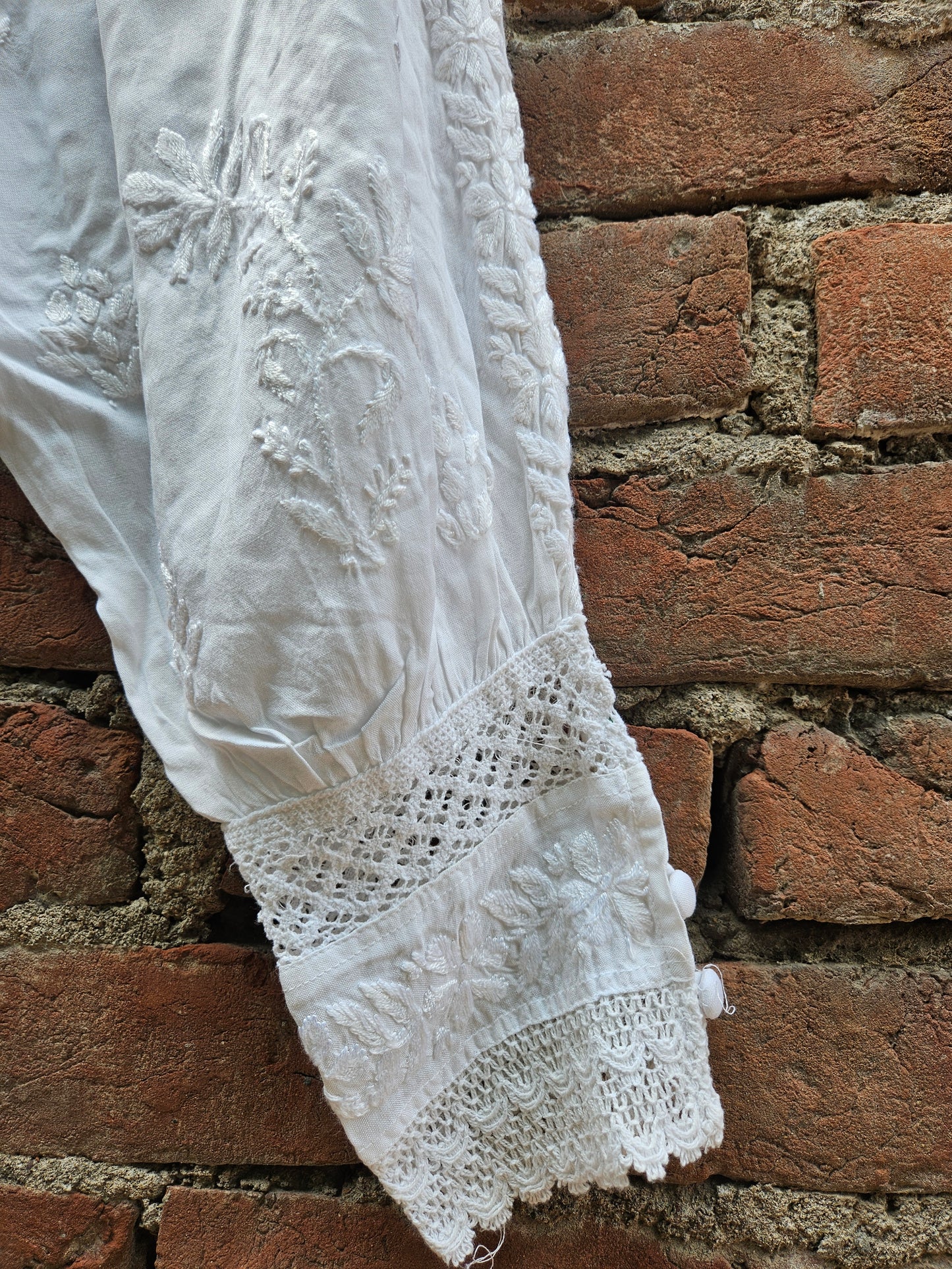 Afghani chikan pants