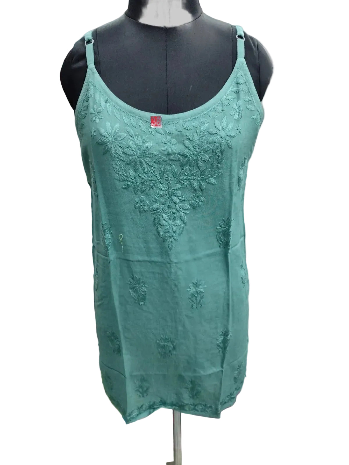 Strappy chikankari kurti