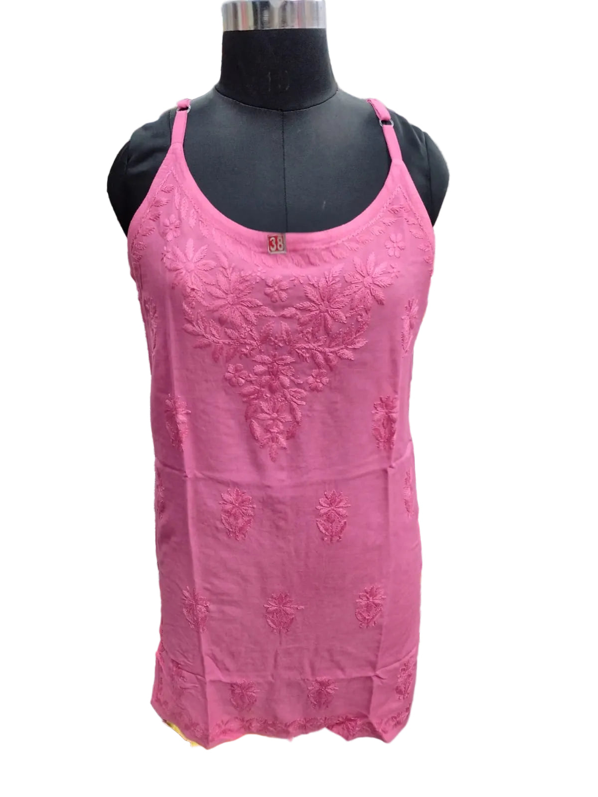 Strappy chikankari kurti