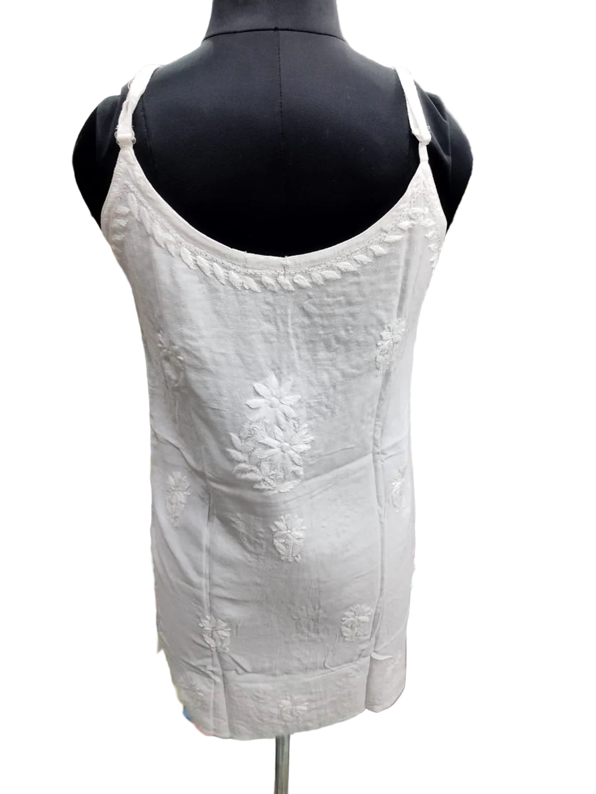 Strappy chikankari kurti