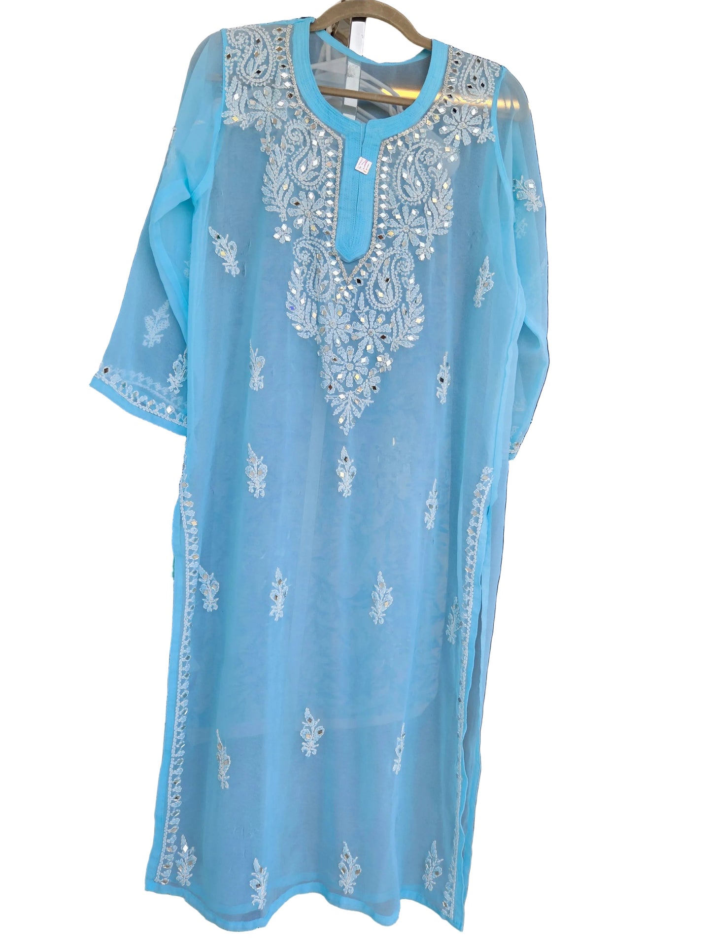 Lucknowi Mirror Work Kurti