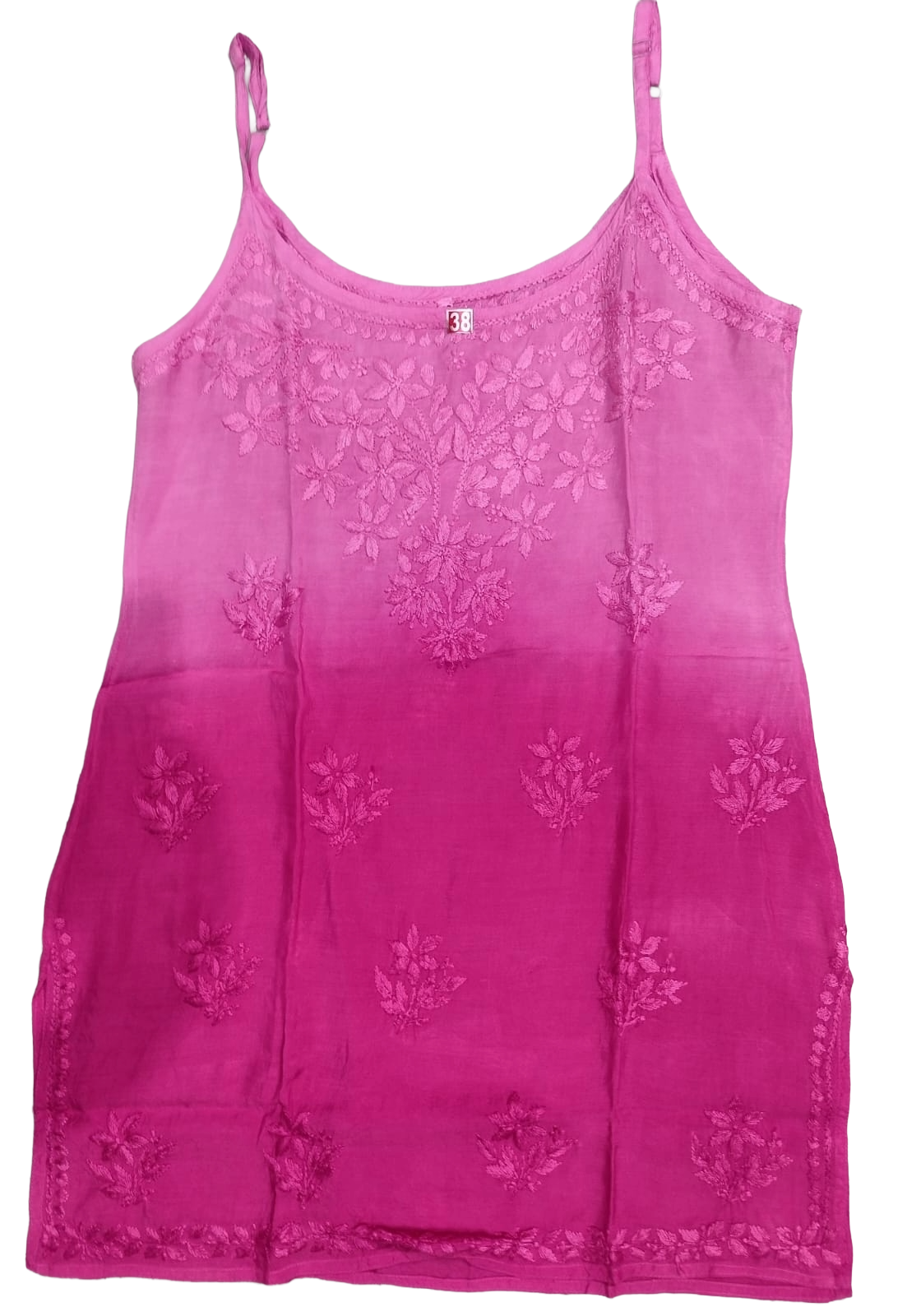 Muslin Ombre Spaghetti Top