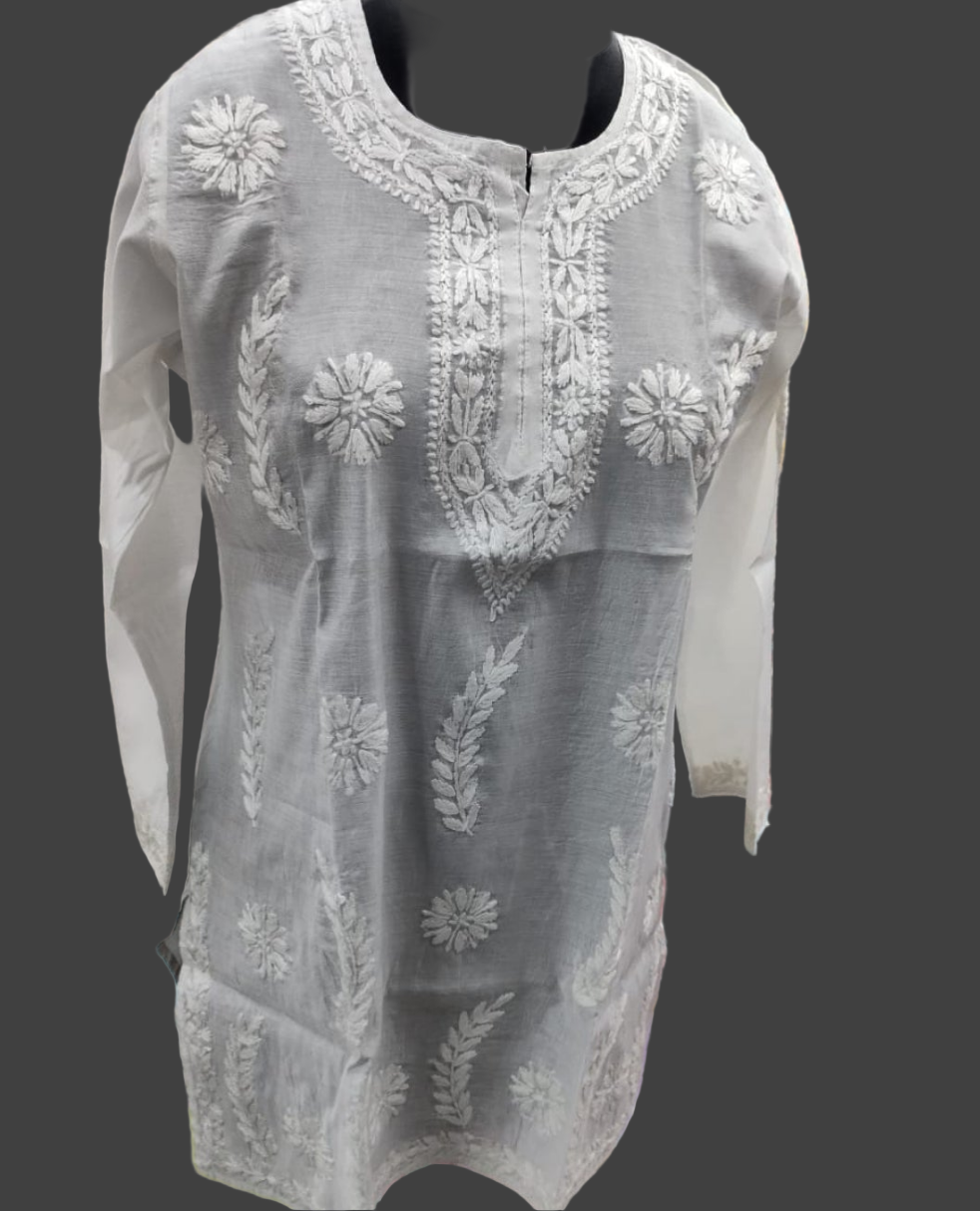 Mehrunisa chanderi ombre kurta