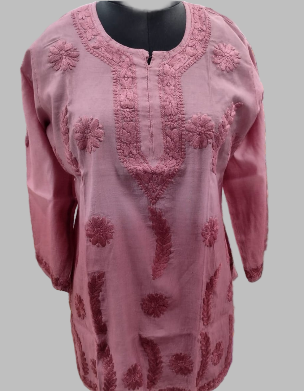 Mehrunisa chanderi ombre kurta