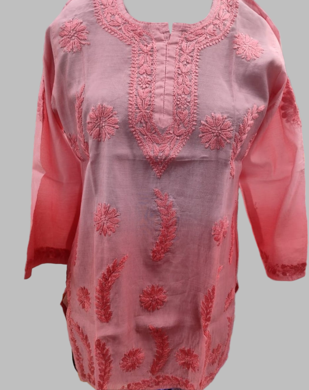 Mehrunisa chanderi ombre kurta