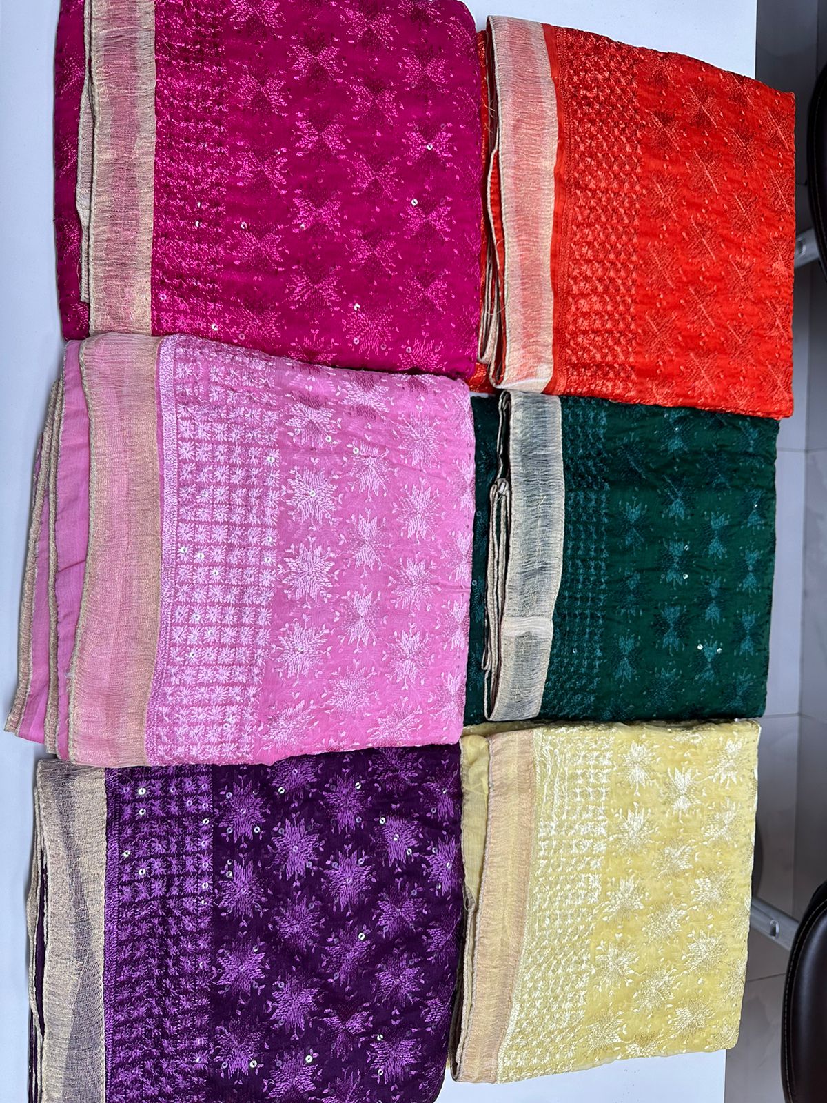 Phulkari Saree