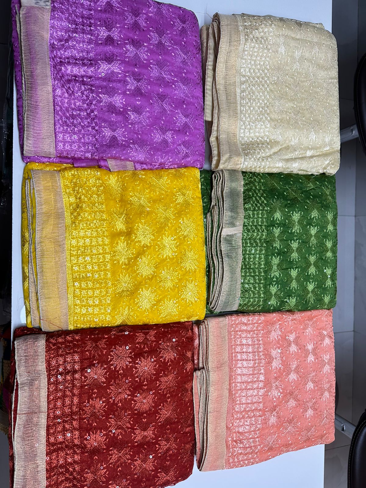 Phulkari Saree