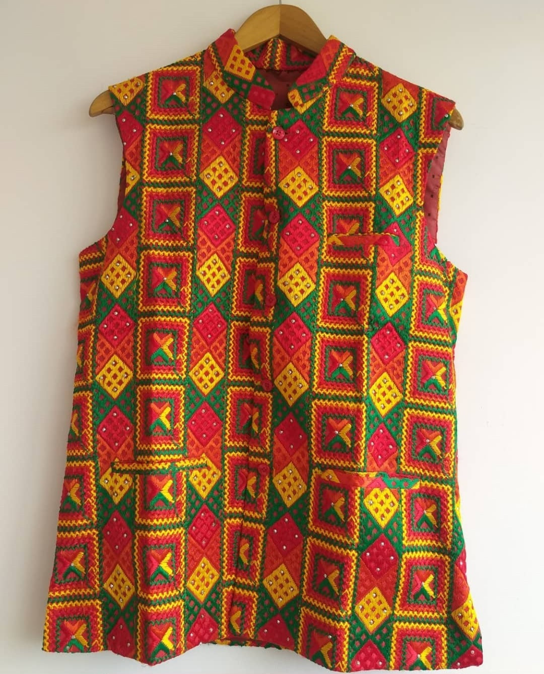 Veer Zaara Phulkari Men's Jacket