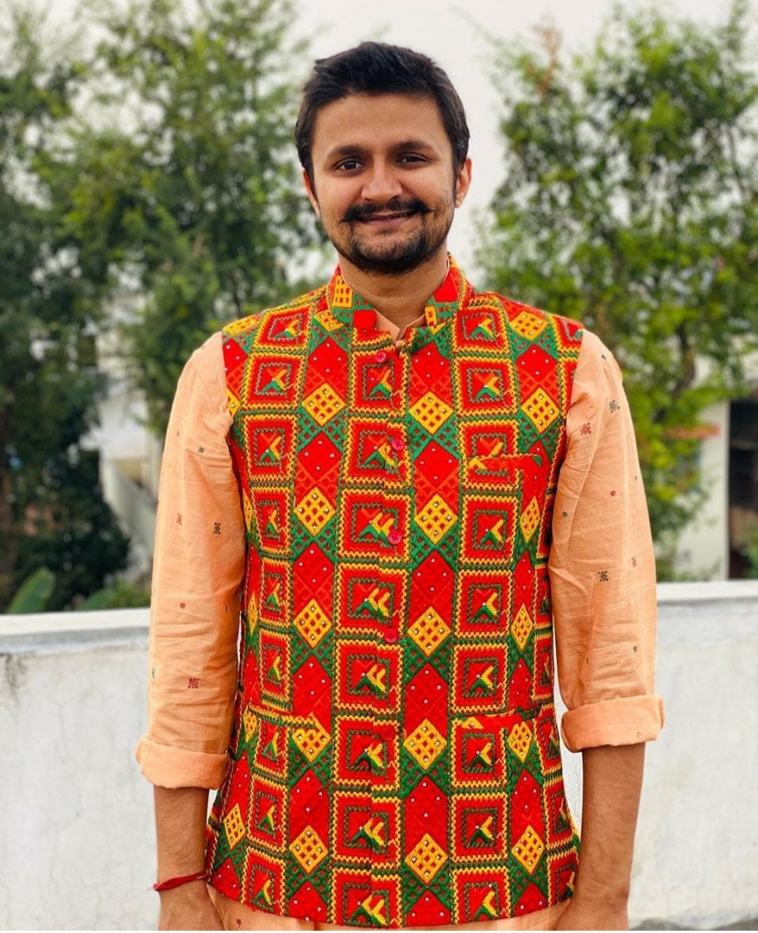 Veer Zaara Phulkari Men's Jacket