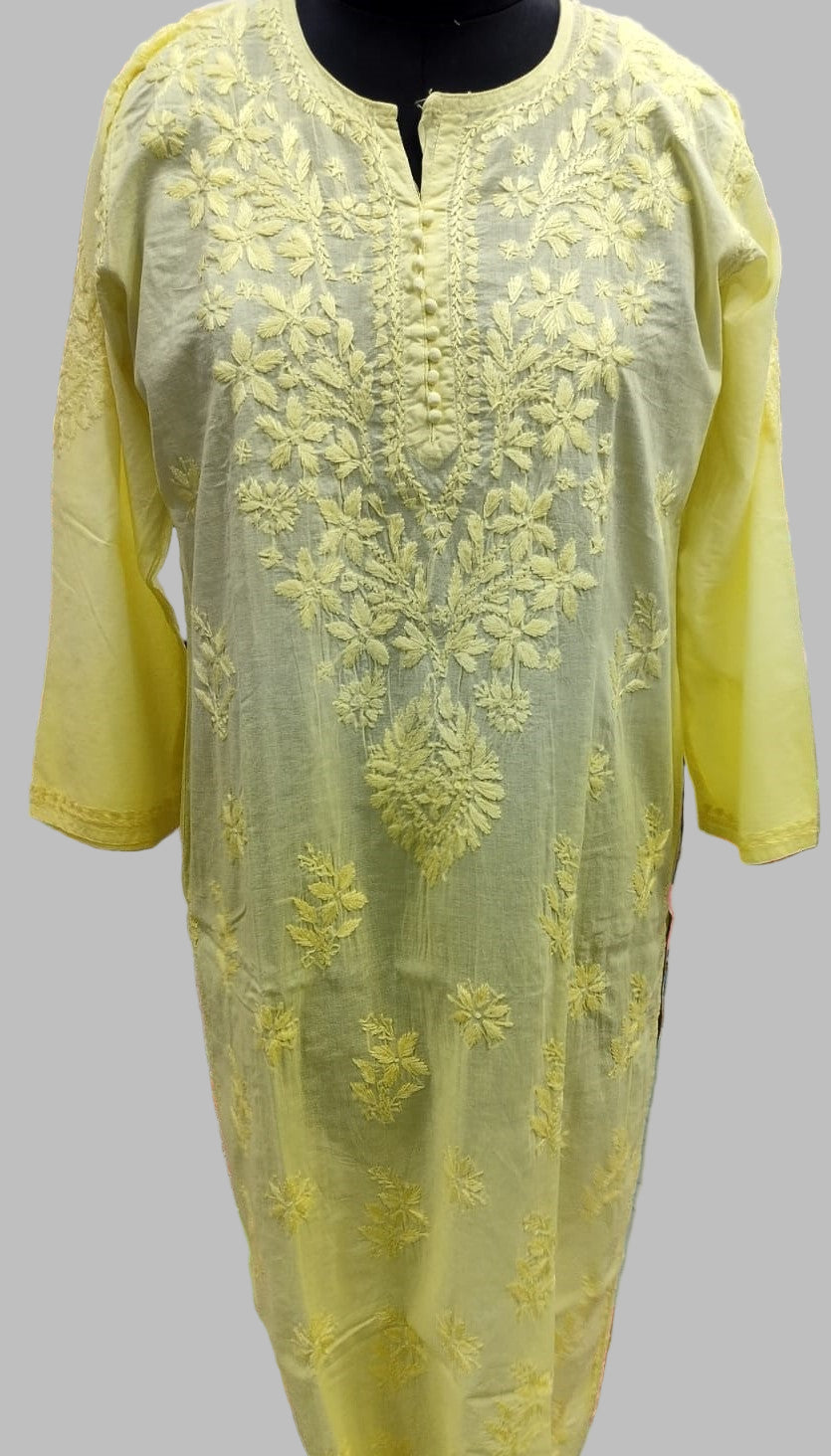 Mul cotton ombre kurta