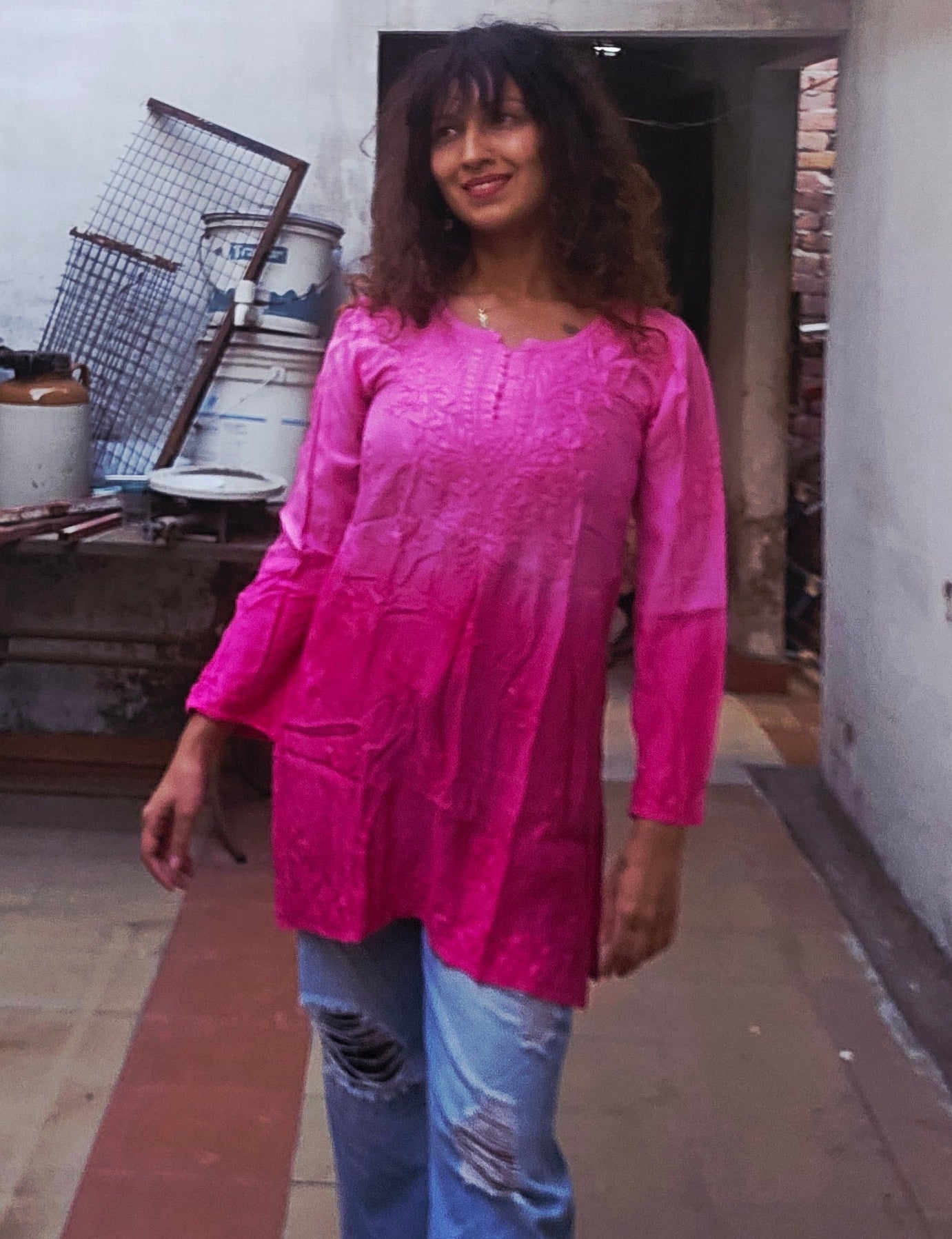 Noor muslin kurta