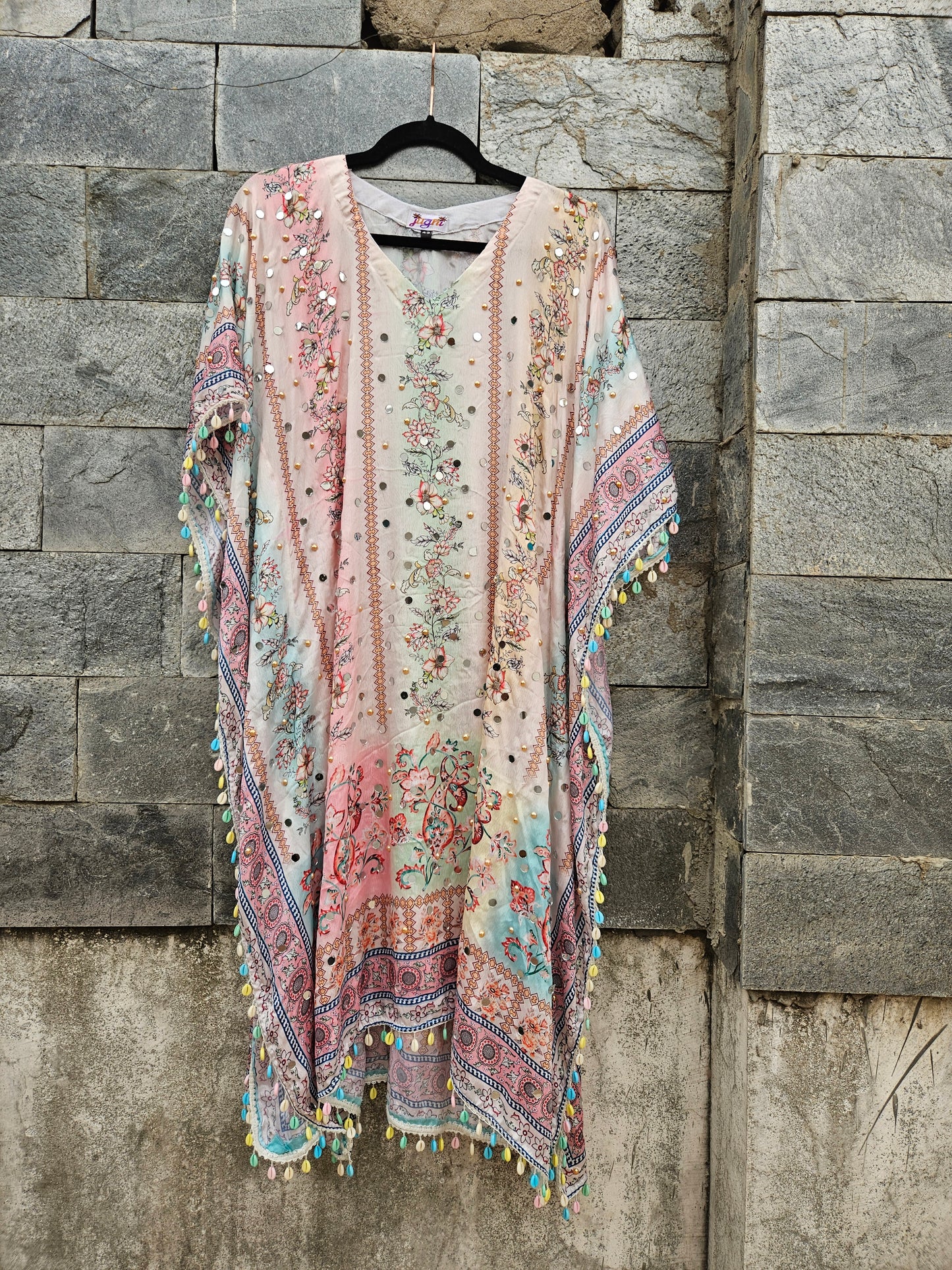 Chamkeeli Kaftan Dress