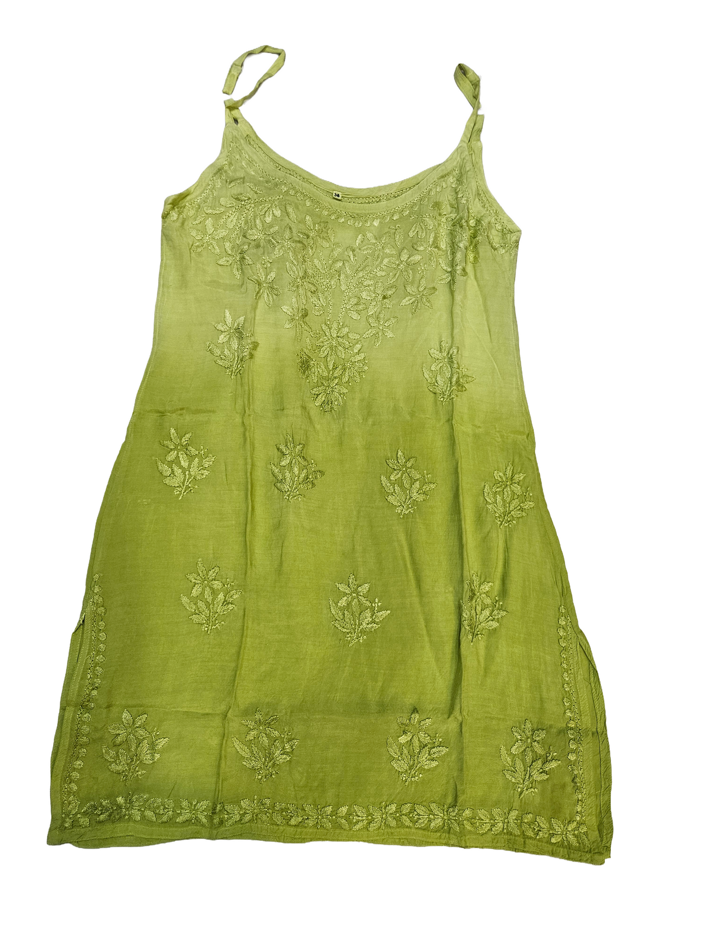 Muslin Ombre Spaghetti Top