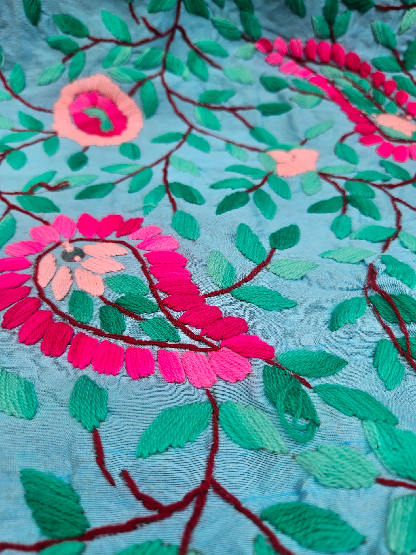 Phulkari stole