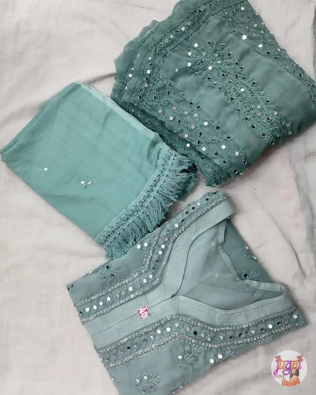 Lucknowi Ombre Set