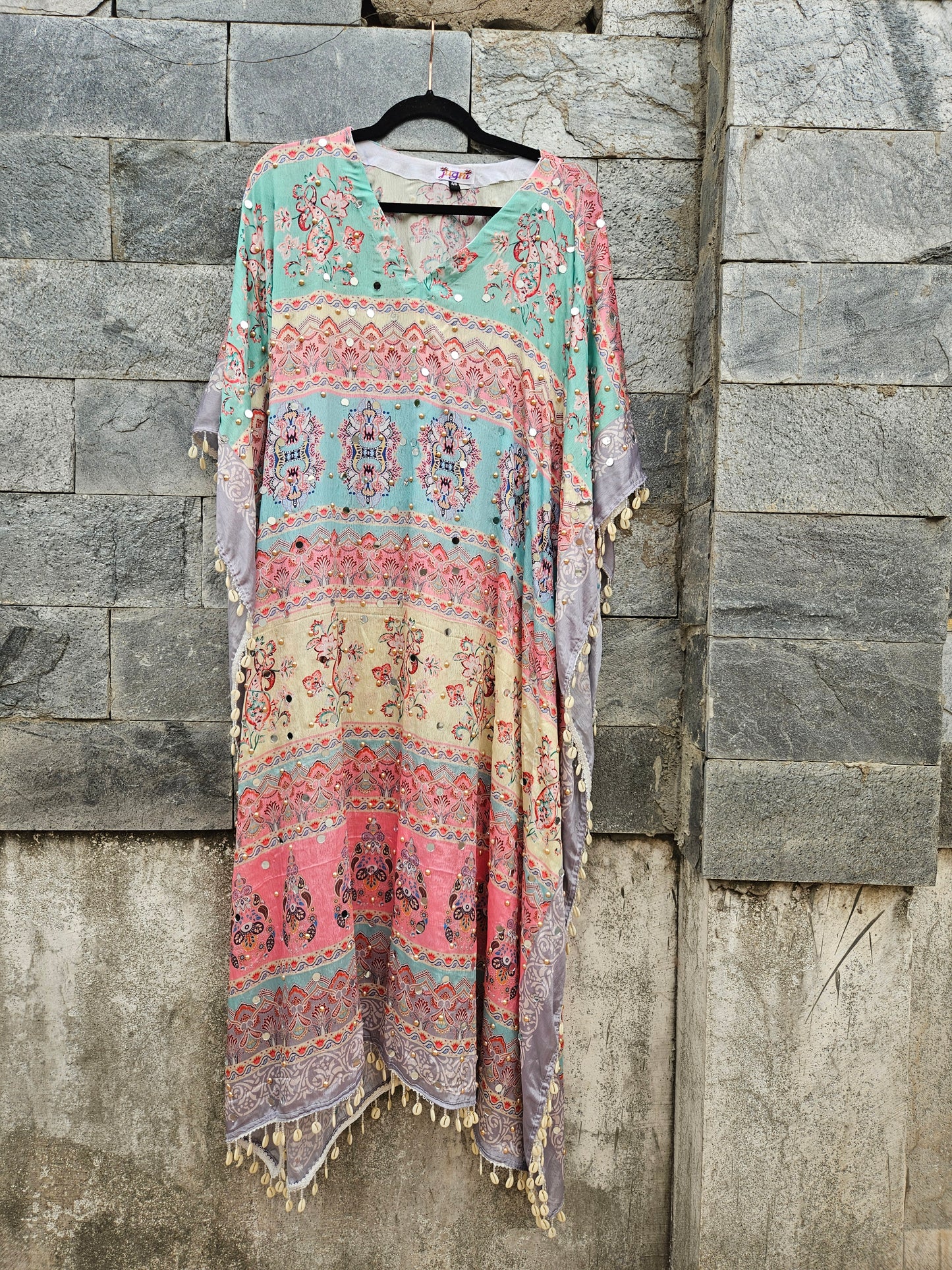 Chamkeeli Kaftan Dress