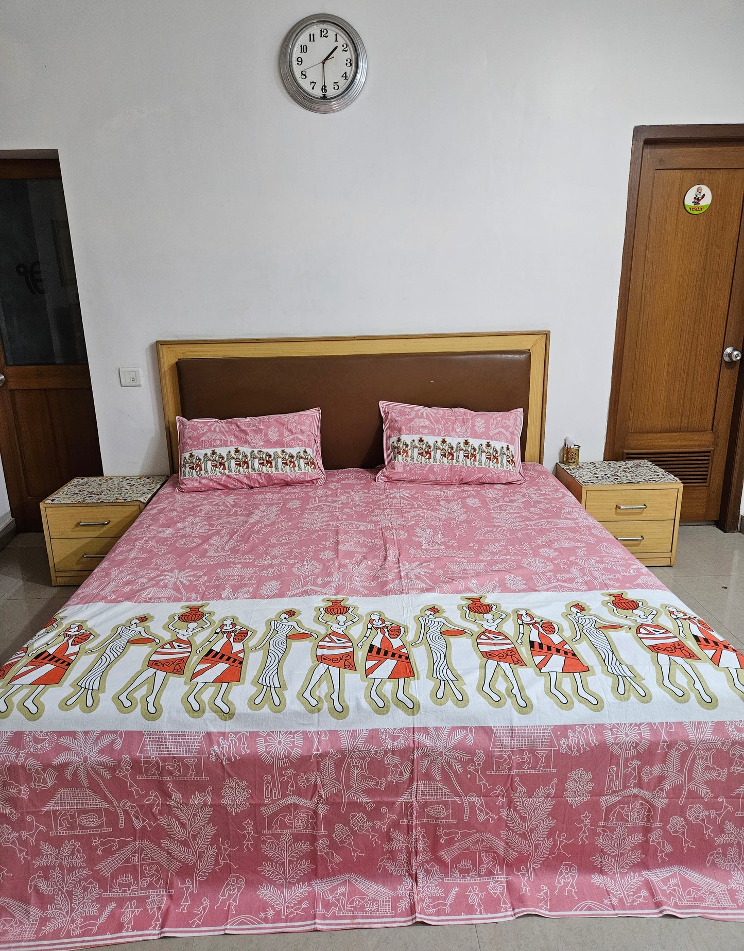 Rajastani cotton bedsheets