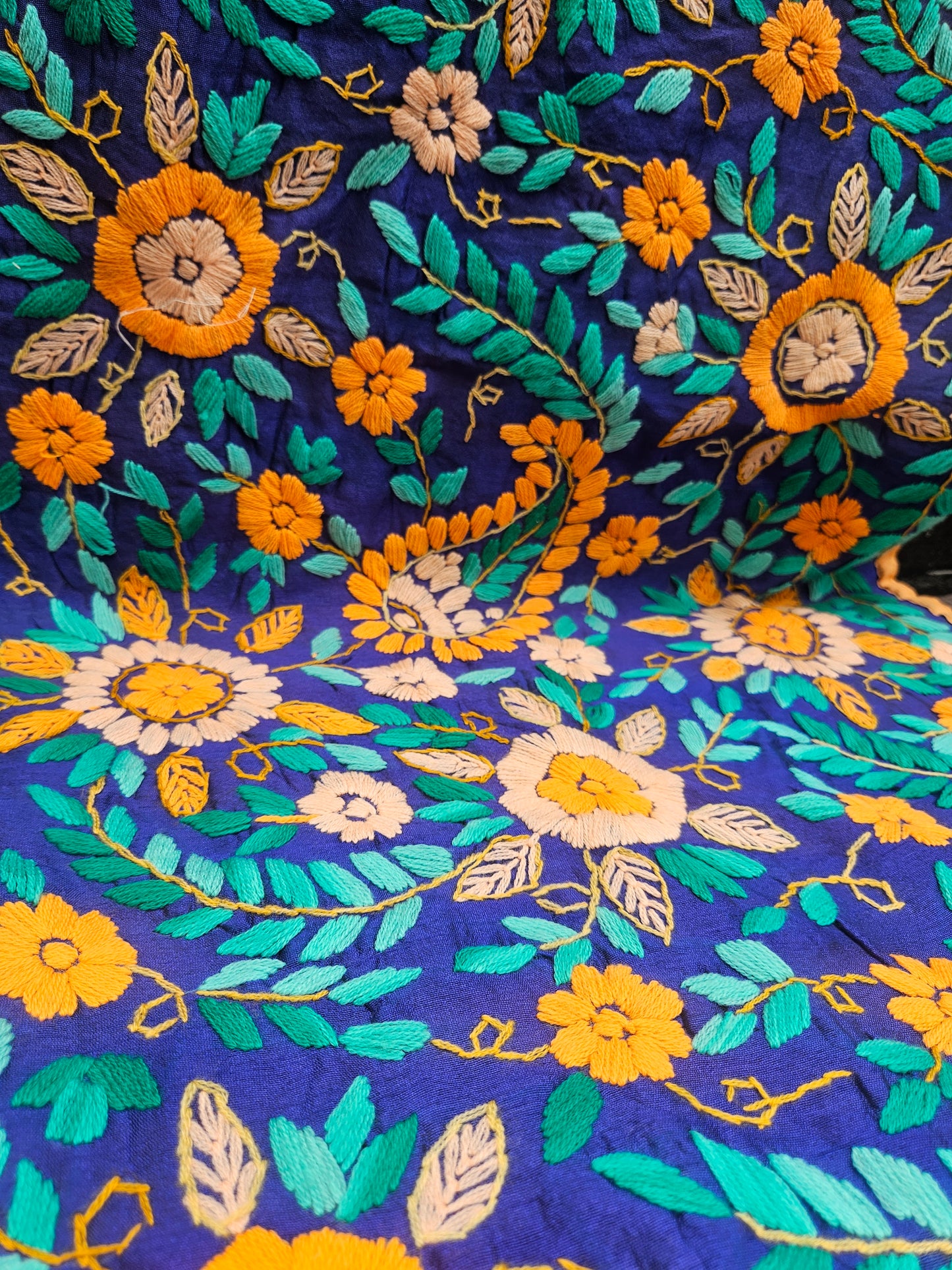 Phulkari stole
