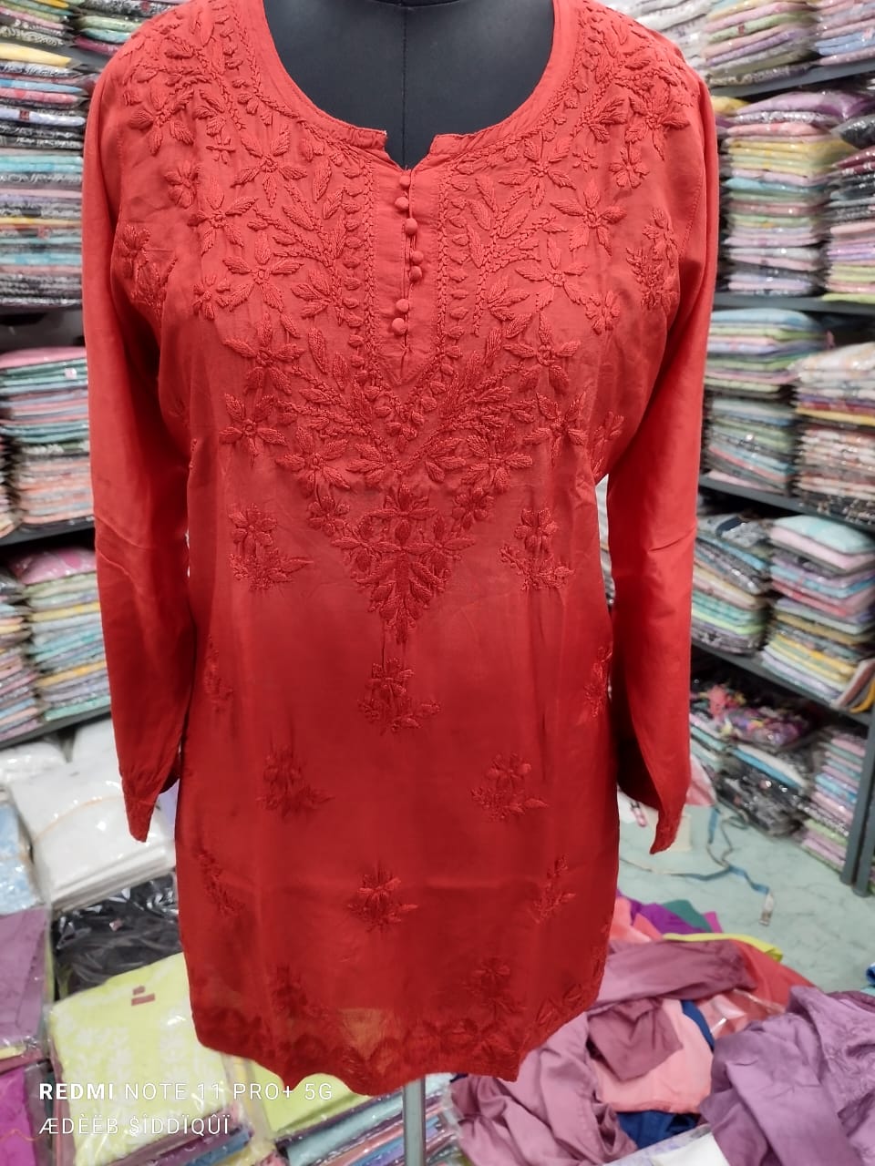 Noor muslin kurta