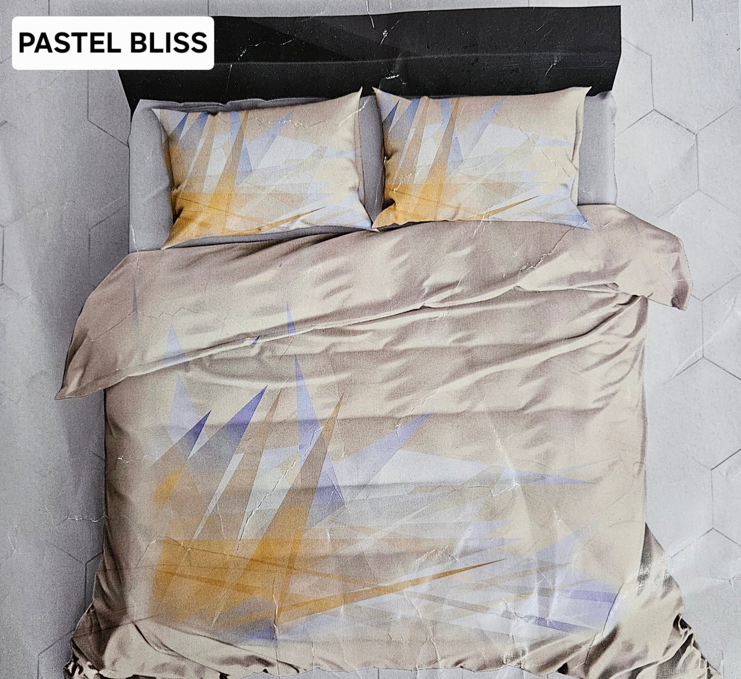 Glazed cotton bedsheets
