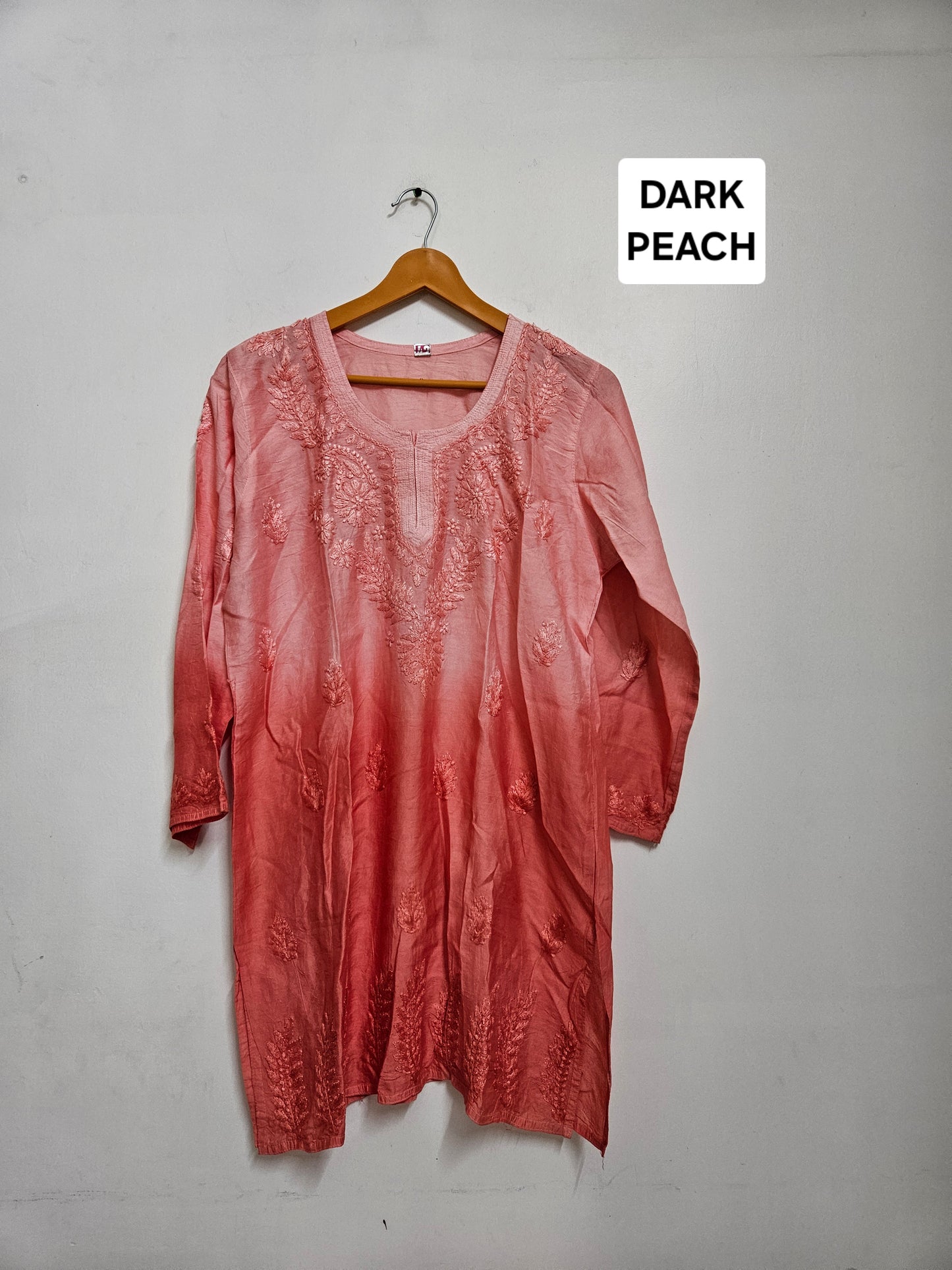 Chanderi ombre short tops