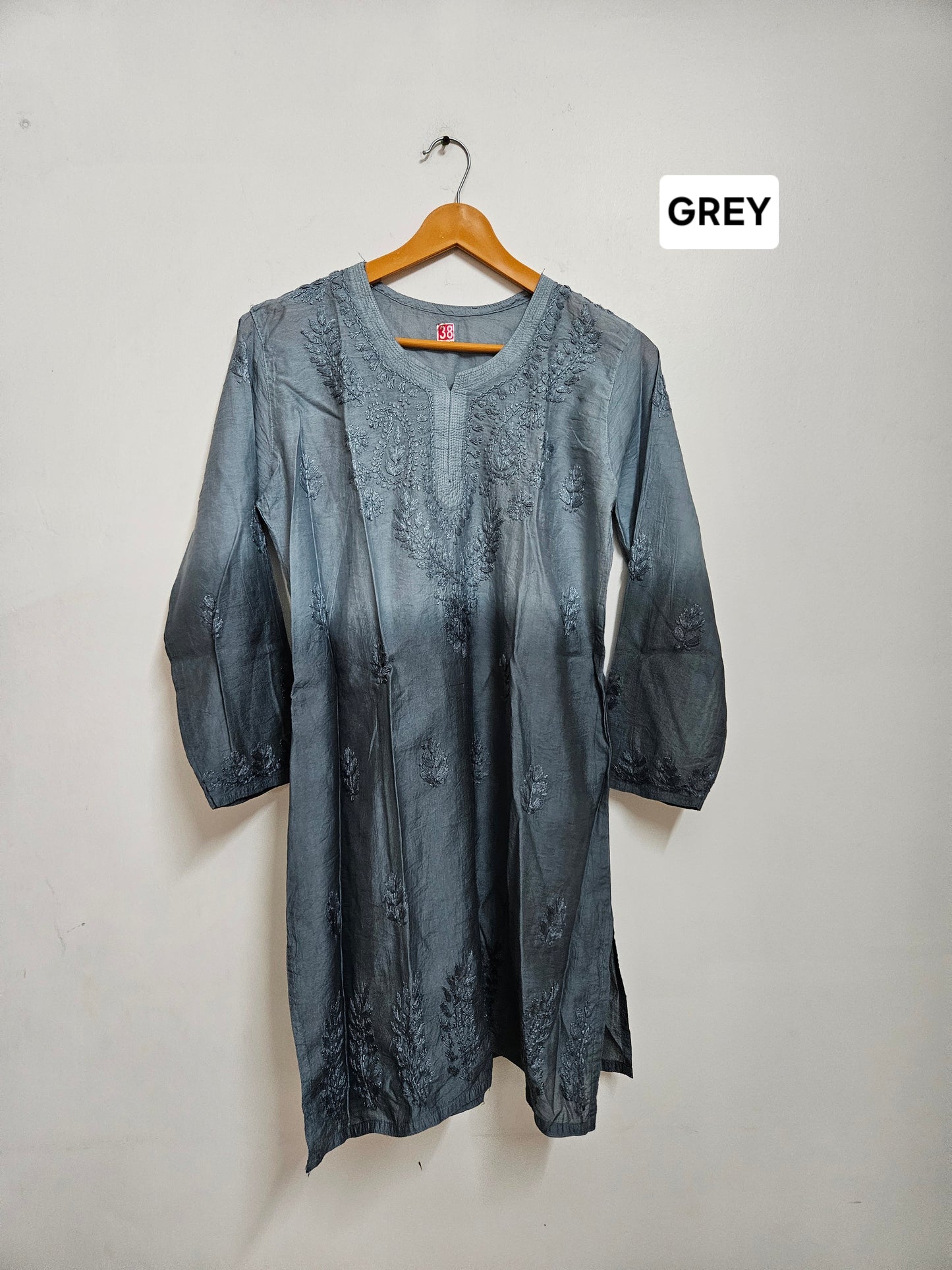 Chanderi ombre short tops