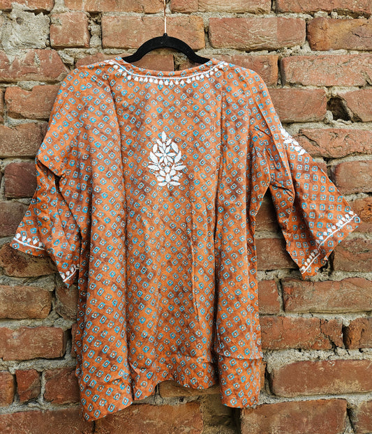 Printed Jugnikari Kurti