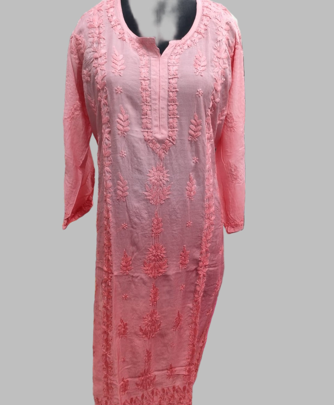 Muslin ombre long kurta