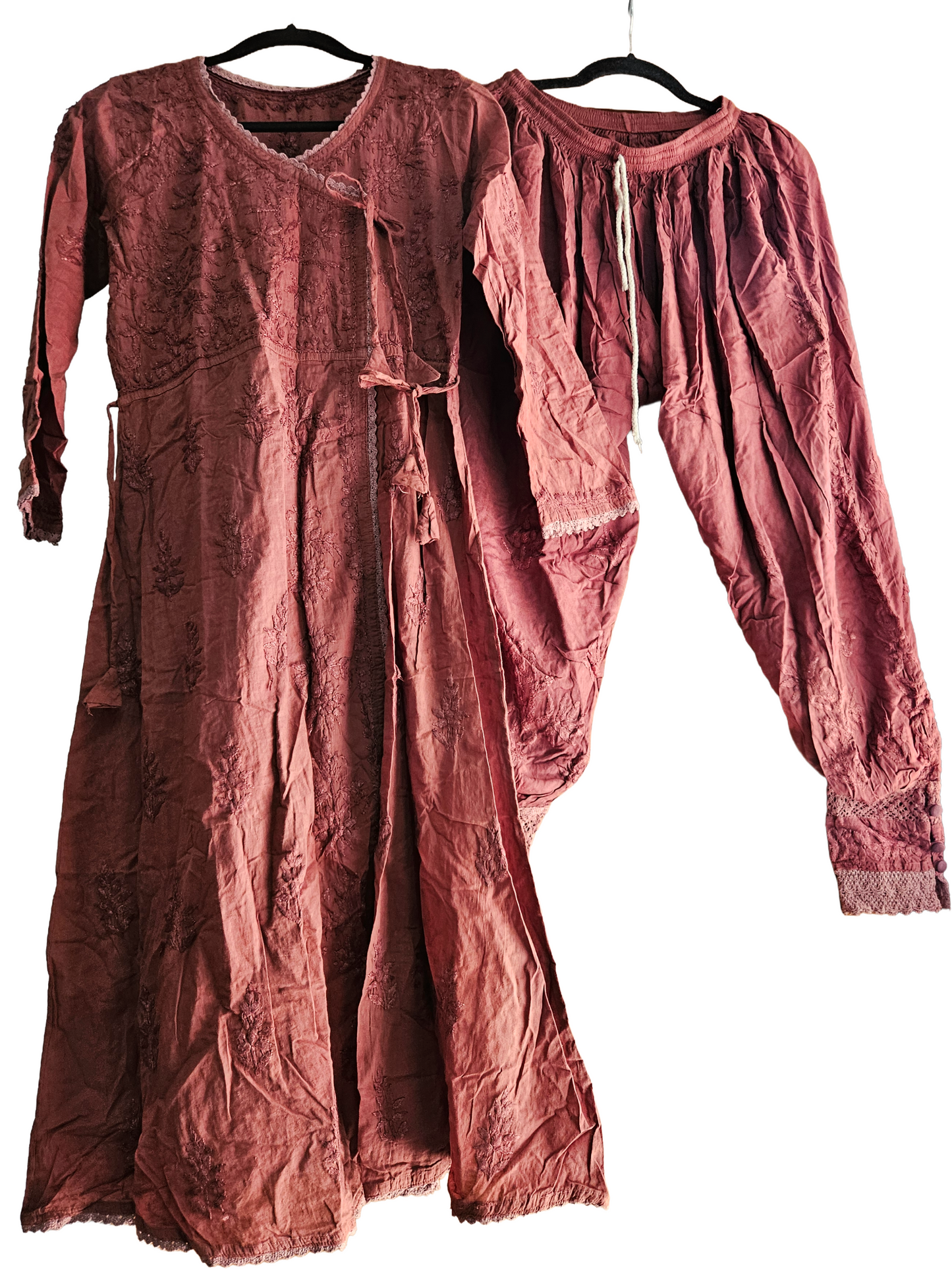 Angrakha & Afghani Pants Set