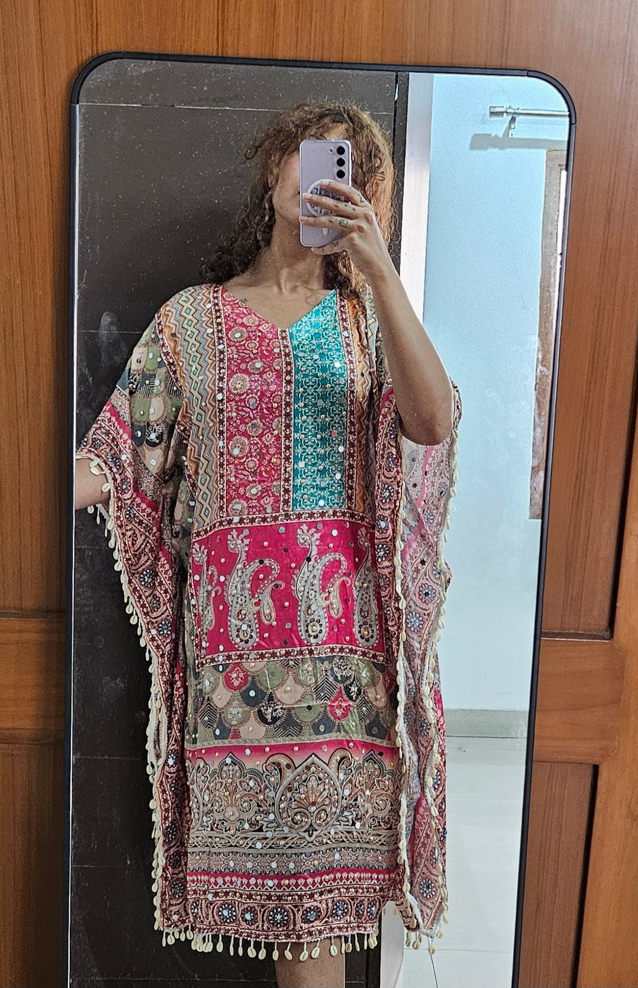 Chamkeeli Kaftan Dress
