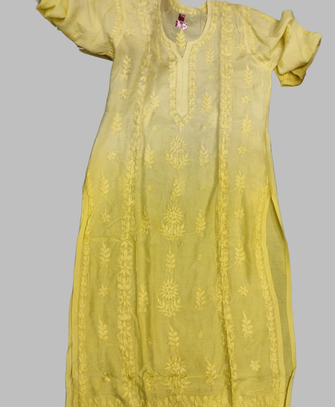 Muslin ombre long kurta