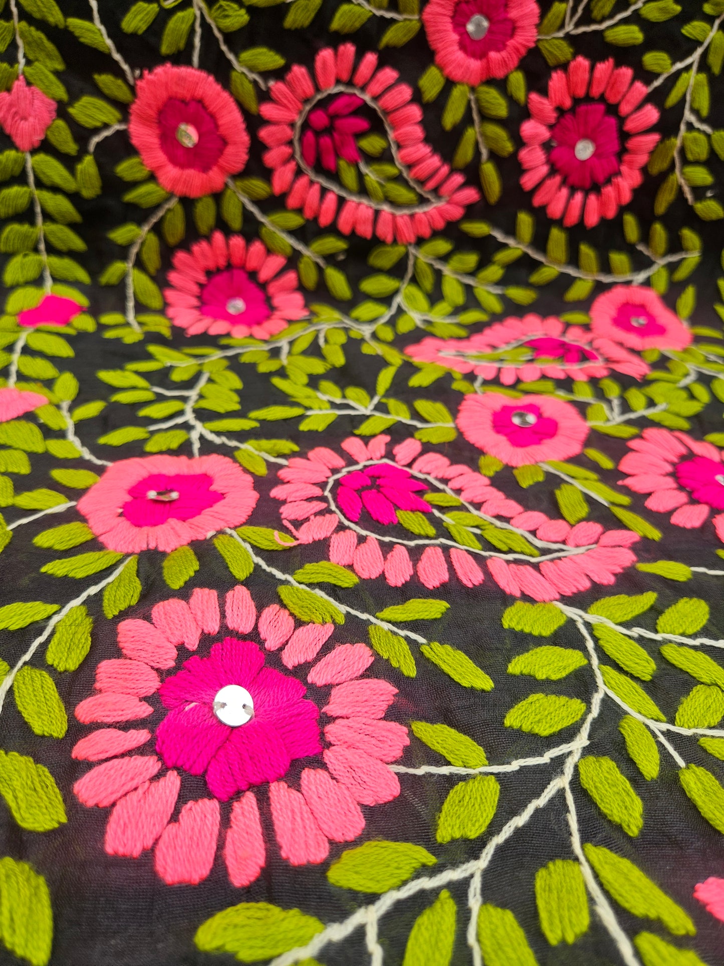 Phulkari stole