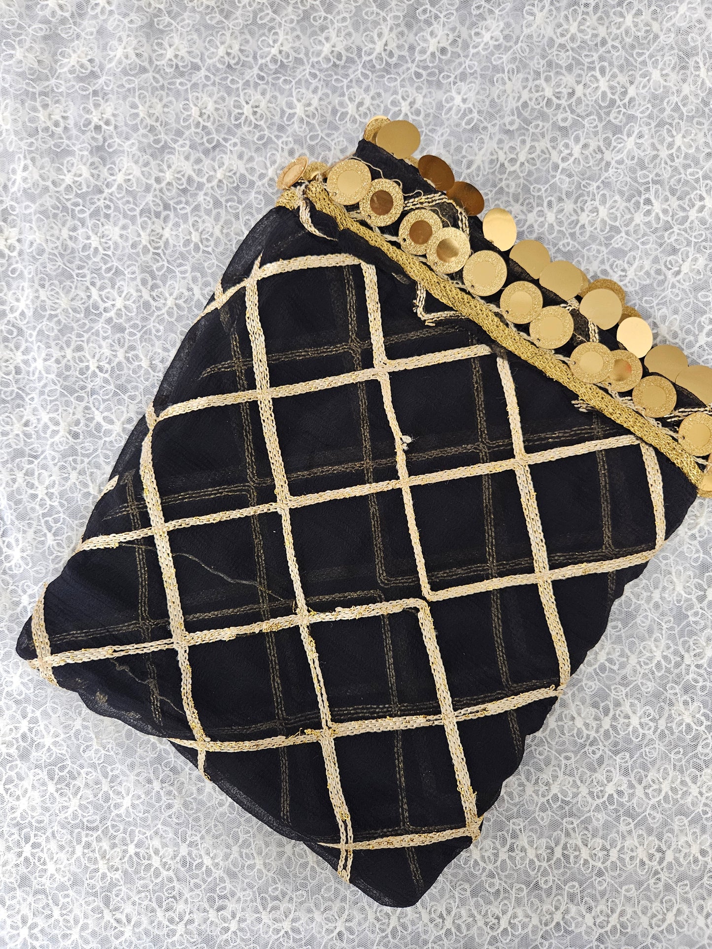Bling it on chiffon dupatta