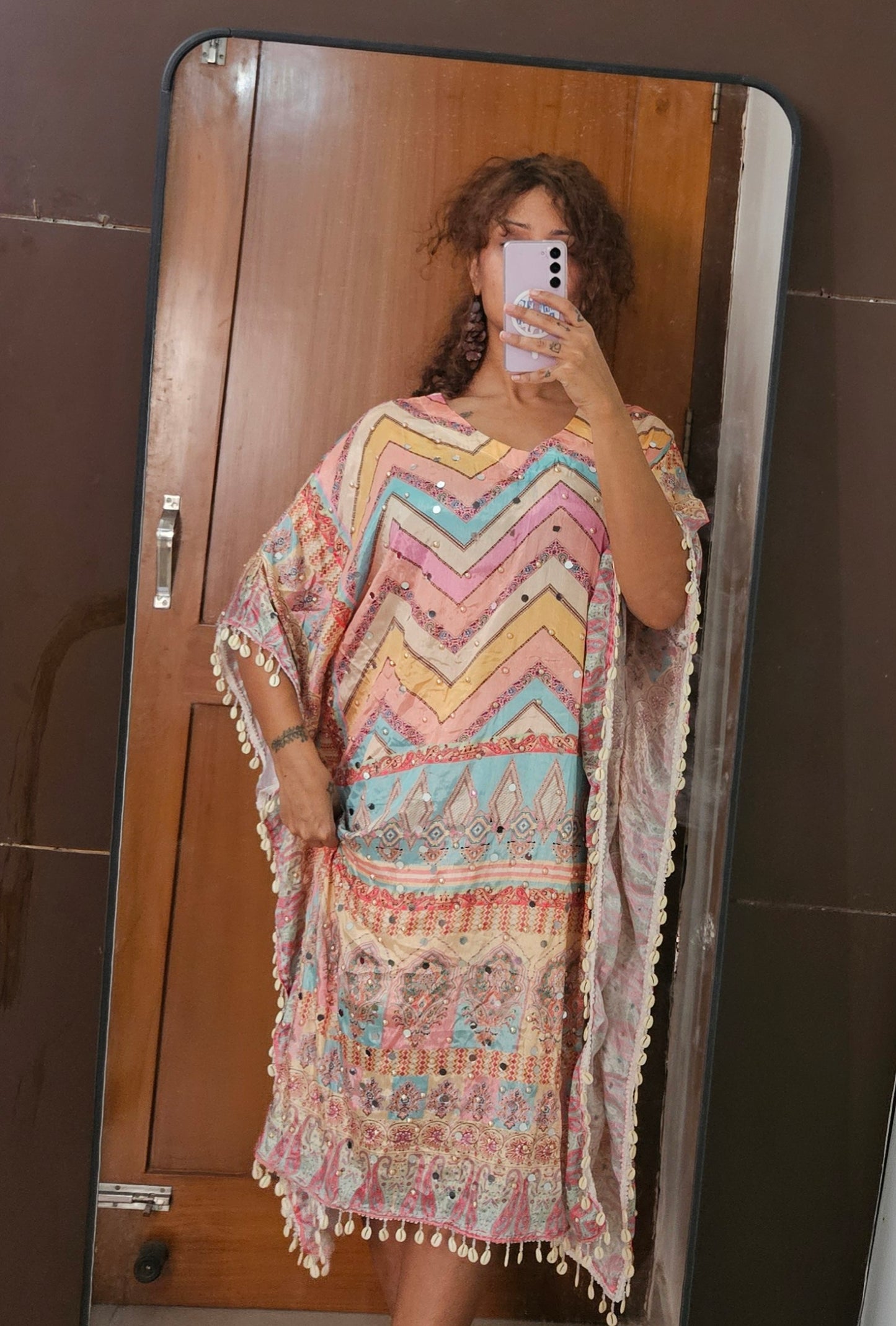 Chamkeeli Kaftan Dress