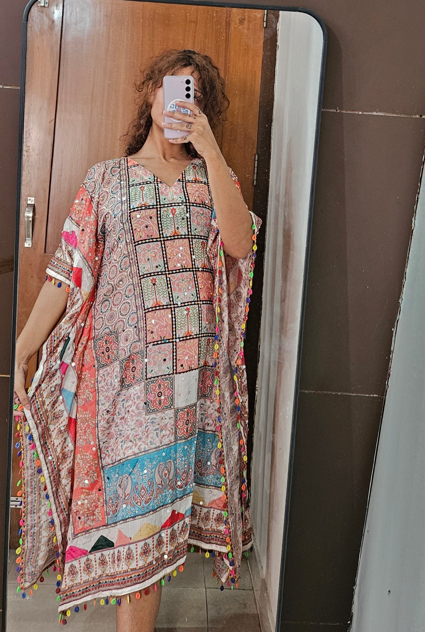 Chamkeeli Kaftan Dress