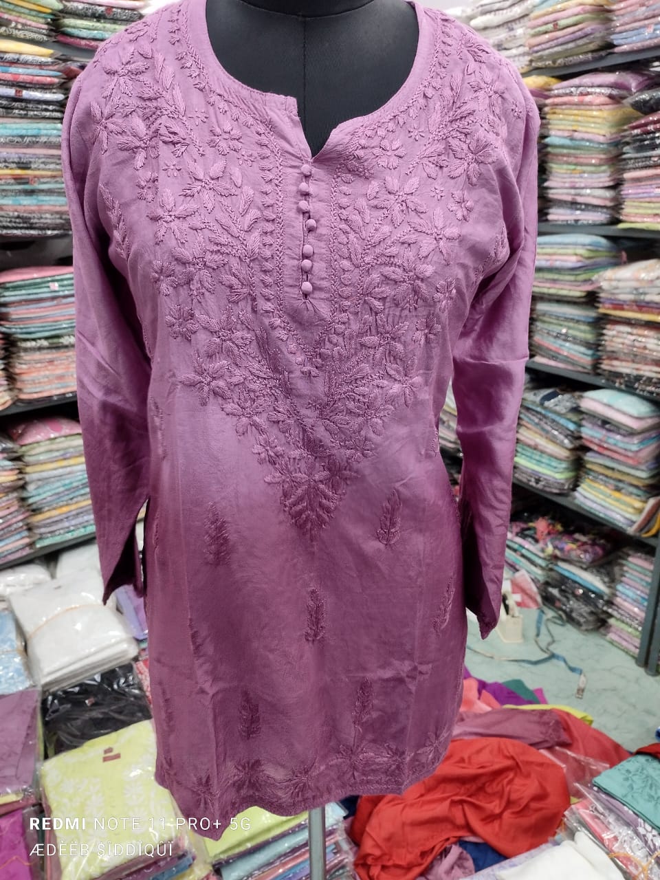Noor muslin kurta