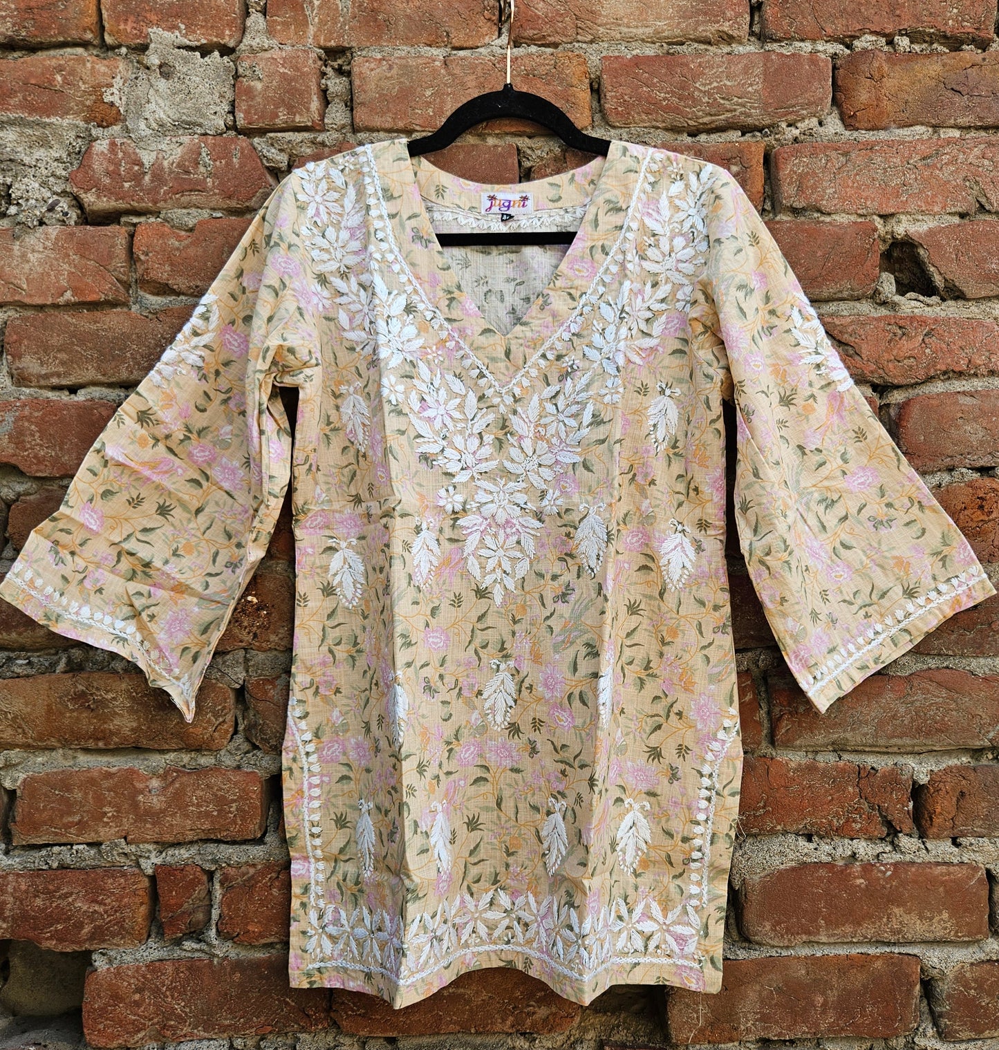 Printed Jugnikari Kurti