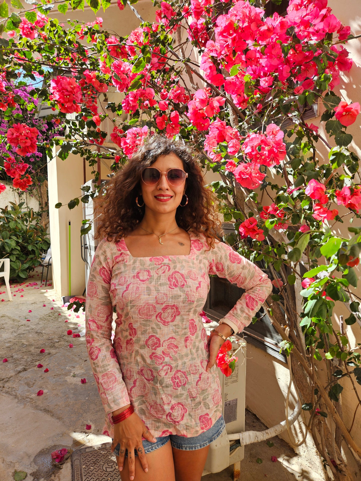 Miss Rose corset back kurti