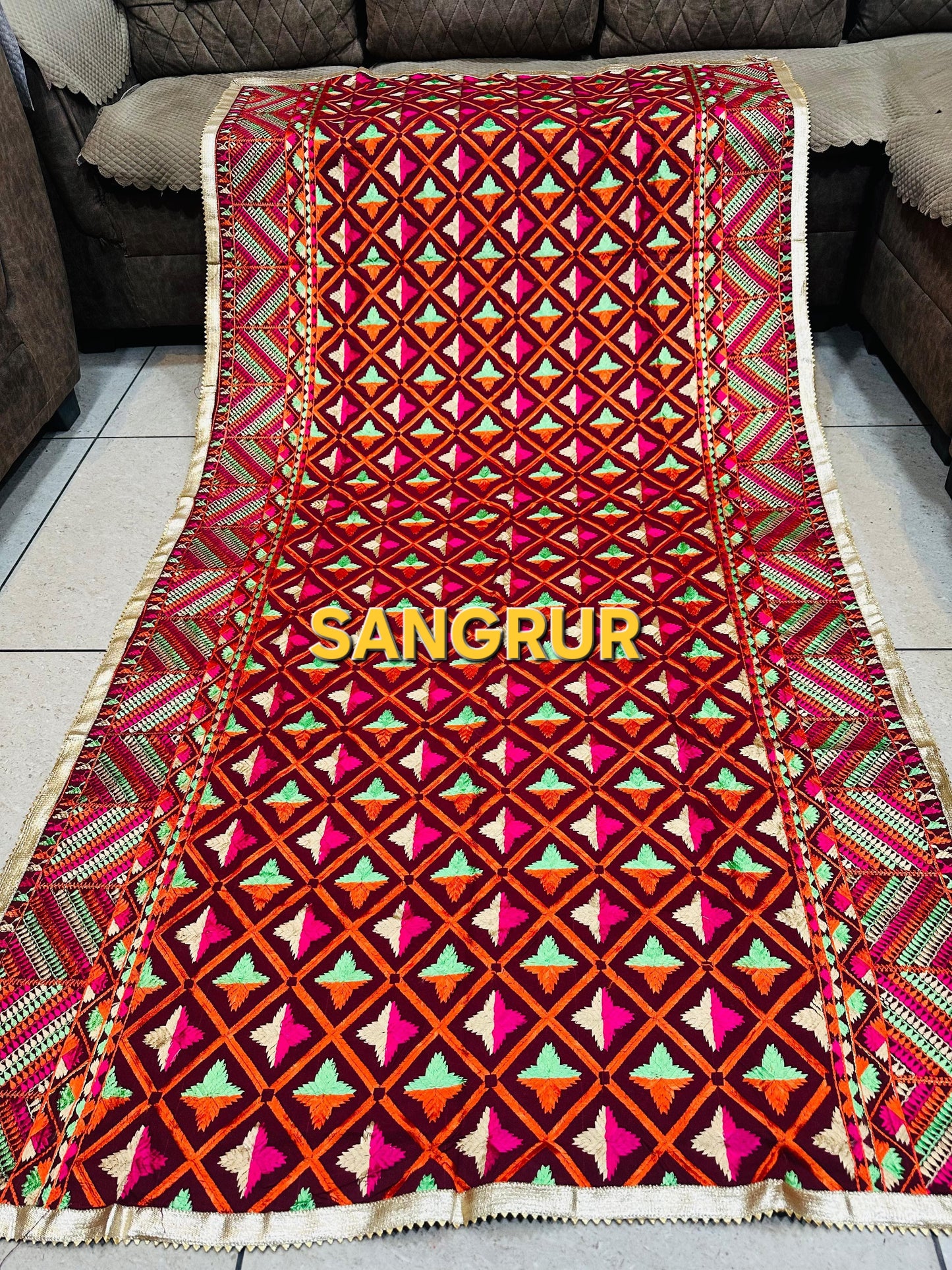 Khaddar Bagh Dupatta