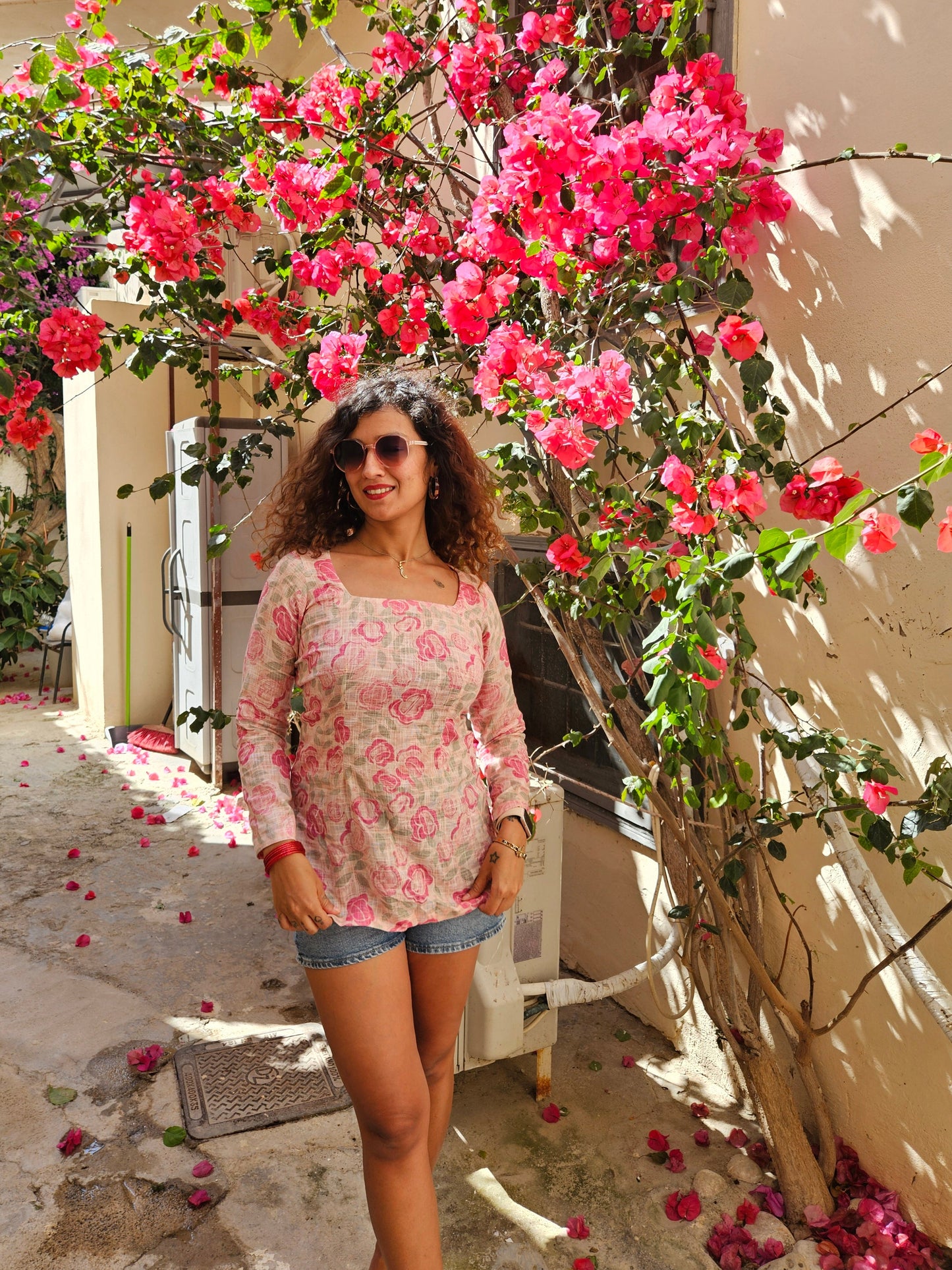 Miss Rose corset back kurti