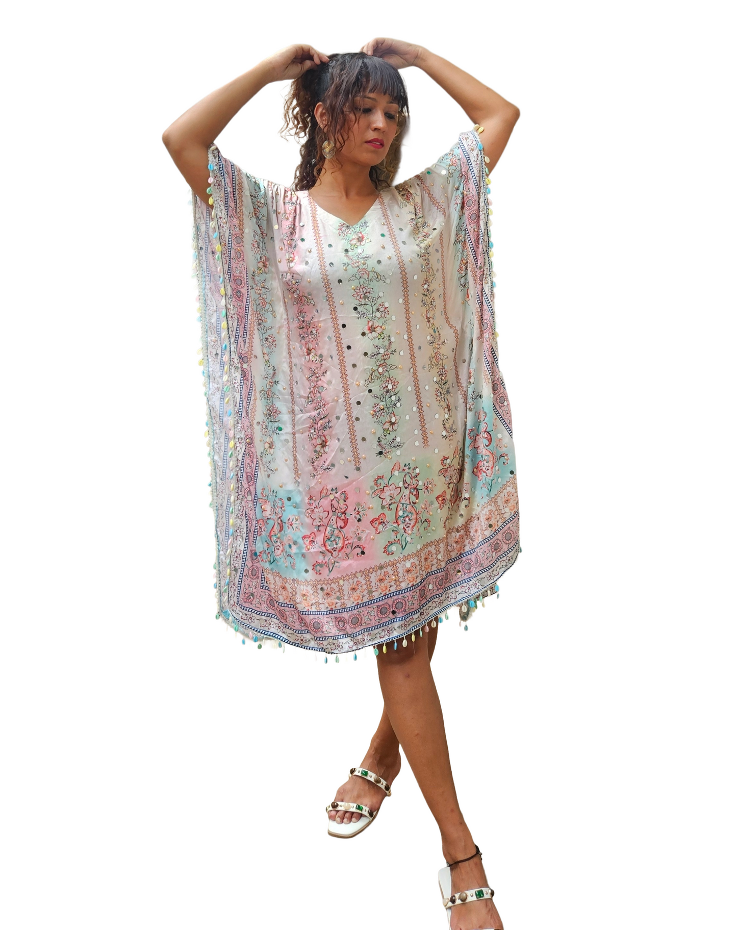 Chamkeeli Kaftan Dress